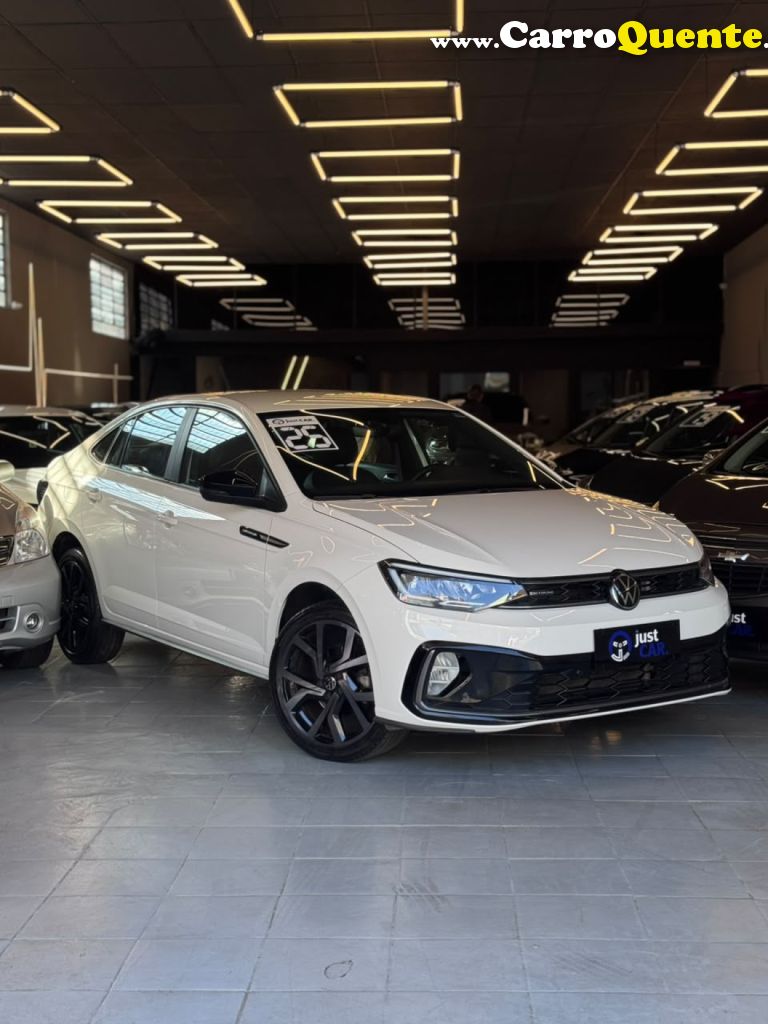 VOLKSWAGEN   VIRTUS EXCLUSIVE 250TSI 1.4 FLEX 16V AUT   BRANCO 2025 1.4 FLEX - Loja