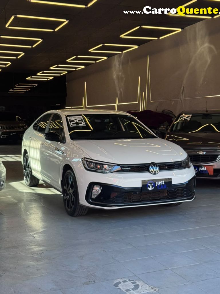 VOLKSWAGEN   VIRTUS EXCLUSIVE 250TSI 1.4 FLEX 16V AUT   BRANCO 2025 1.4 FLEX - Loja
