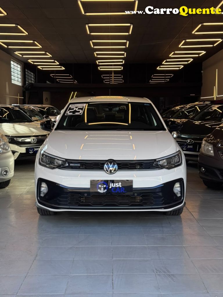 VOLKSWAGEN   VIRTUS EXCLUSIVE 250TSI 1.4 FLEX 16V AUT   BRANCO 2025 1.4 FLEX - Loja
