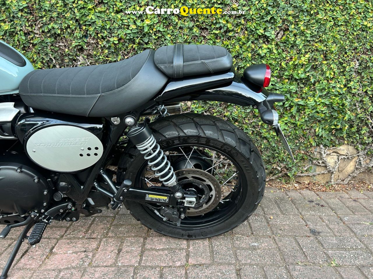 TRIUMPH   STREET SCRAMBLER   CINZA 2022 215498 GASOLINA - Loja
