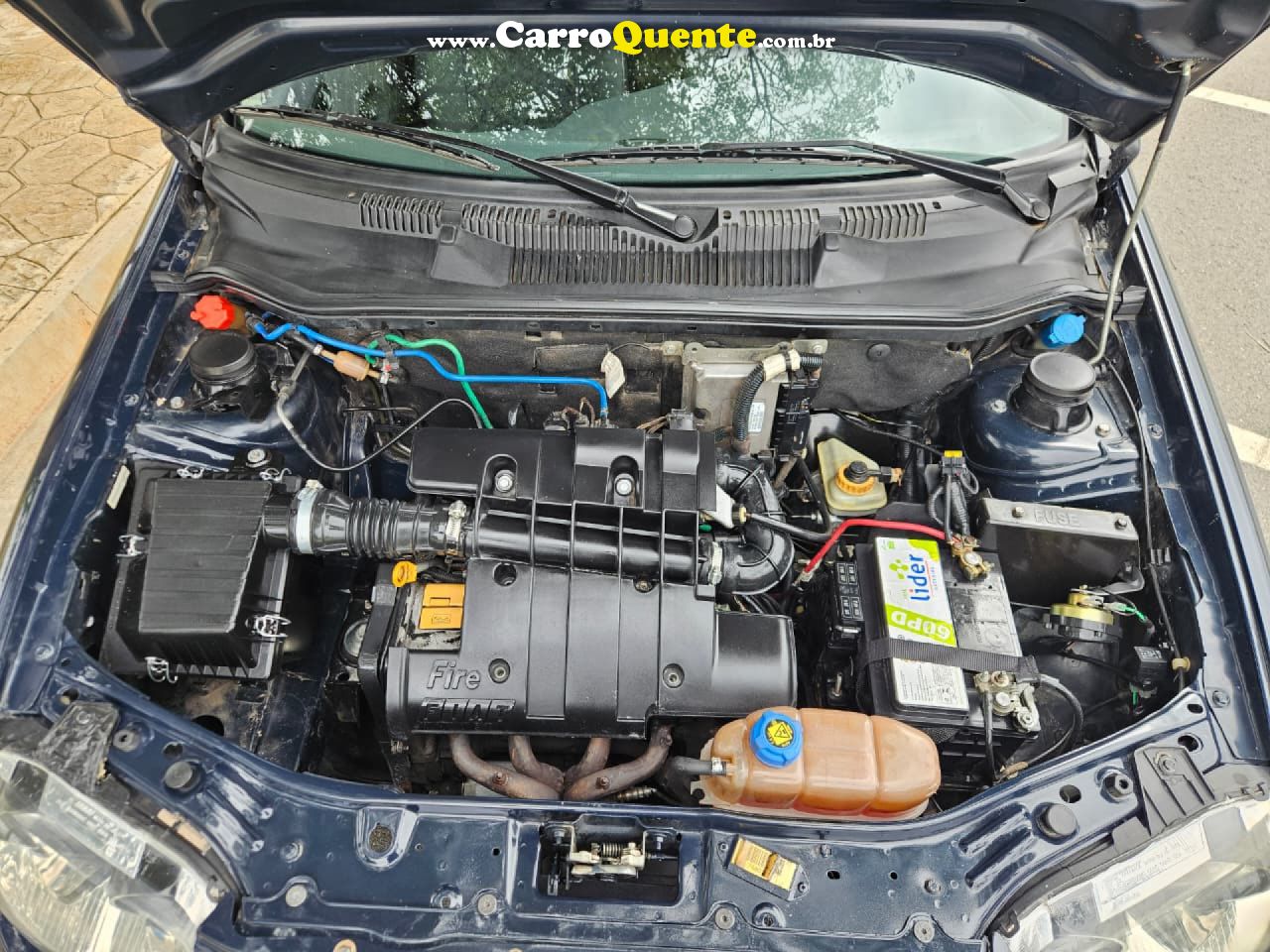 FIAT   PALIO 1.0 TROFEO 1.0 FIRE FIRE FLEX 2P   AZUL 2008 1.0 FLEX - Loja