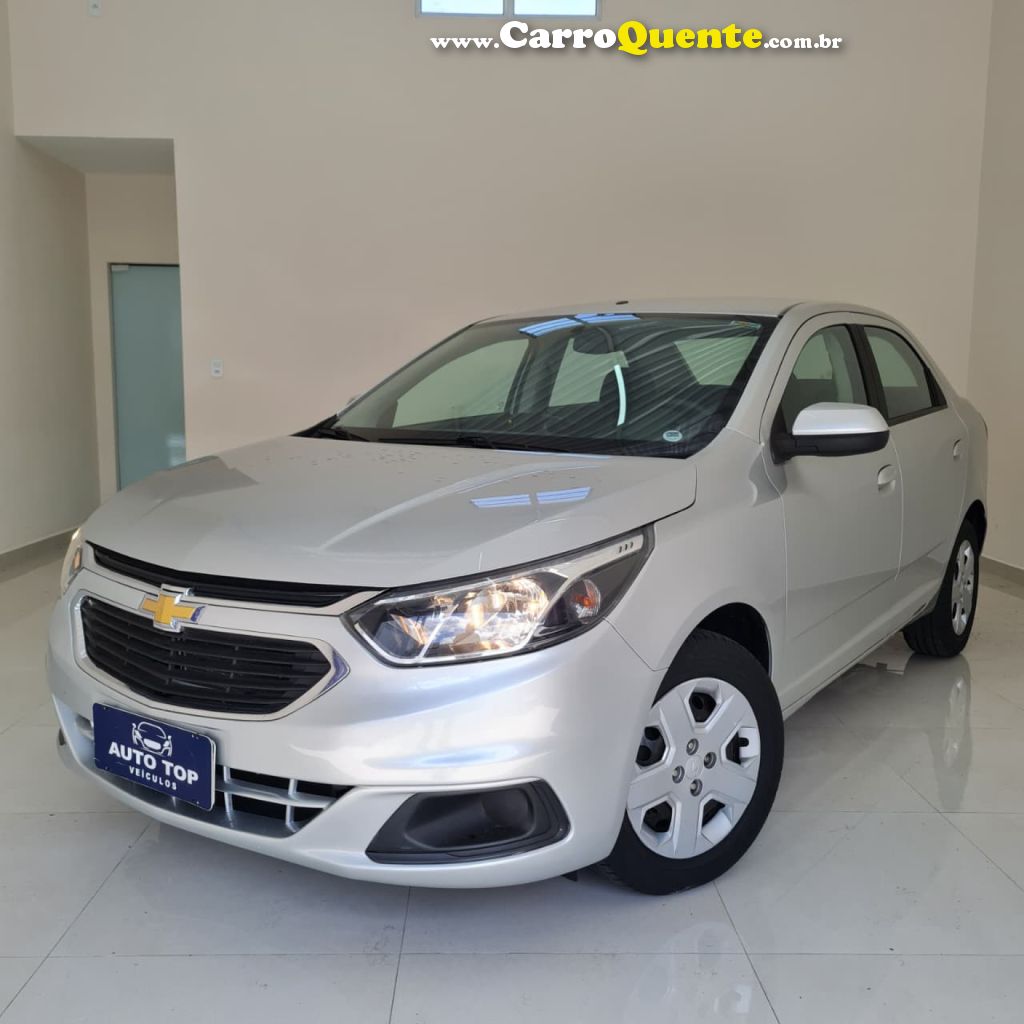 CHEVROLET   COBALT LT 1.4 8V FLEXPOWERECONOFLEX 4P   PRATA 2019 1.4 FLEX - Loja
