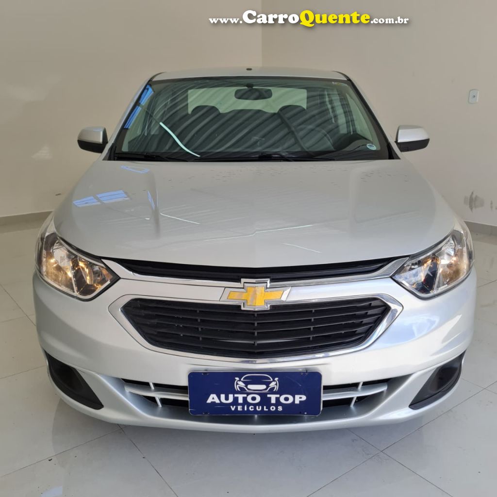 CHEVROLET   COBALT LT 1.4 8V FLEXPOWERECONOFLEX 4P   PRATA 2019 1.4 FLEX - Loja