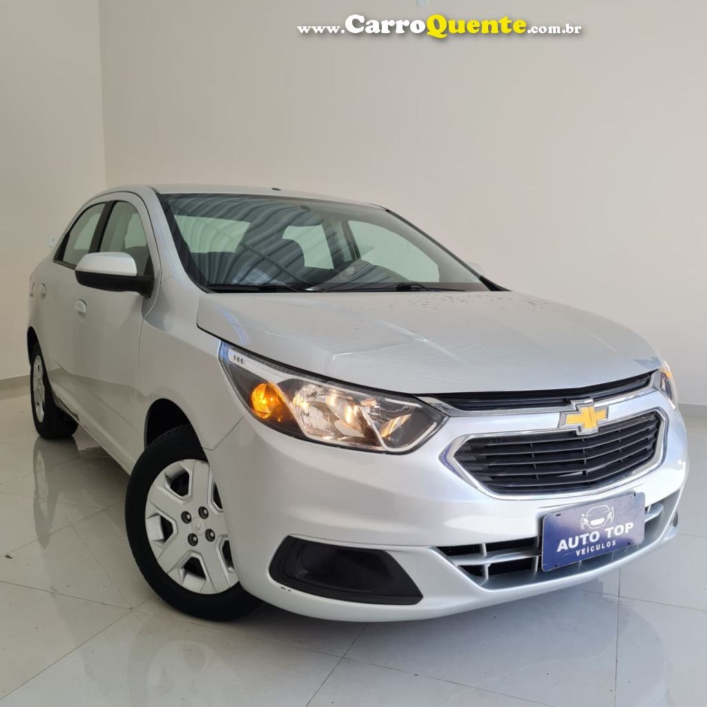 CHEVROLET   COBALT LT 1.4 8V FLEXPOWERECONOFLEX 4P   PRATA 2019 1.4 FLEX - Loja