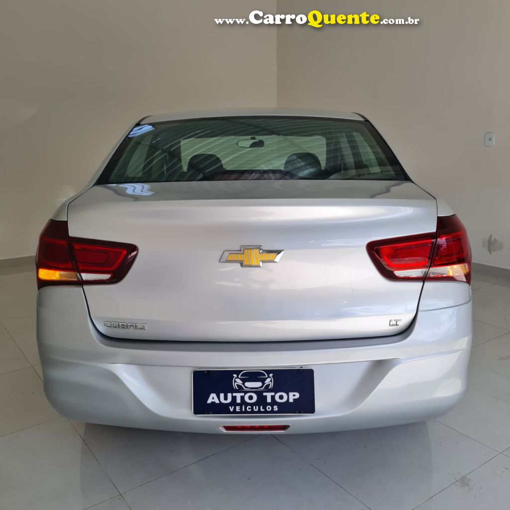 CHEVROLET   COBALT LT 1.4 8V FLEXPOWERECONOFLEX 4P   PRATA 2019 1.4 FLEX - Loja