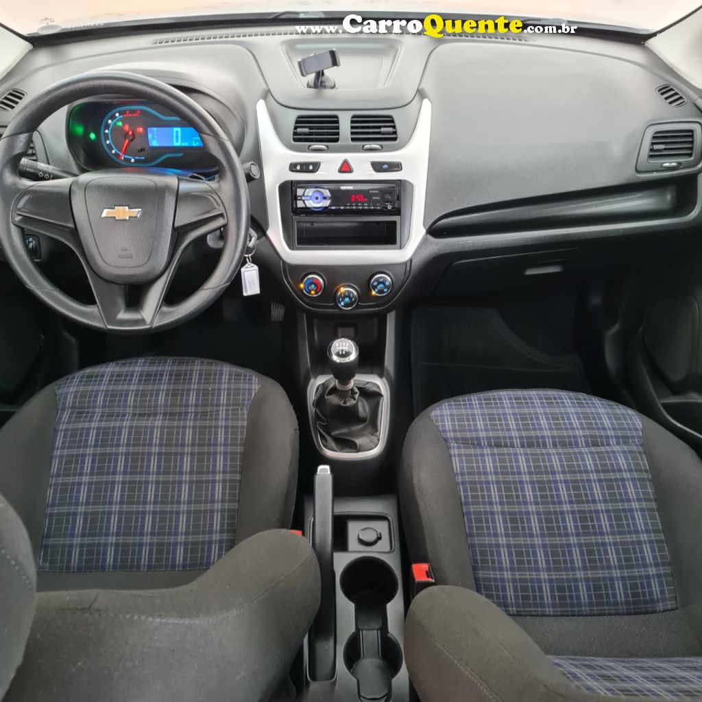 CHEVROLET   COBALT LT 1.4 8V FLEXPOWERECONOFLEX 4P   PRATA 2019 1.4 FLEX - Loja