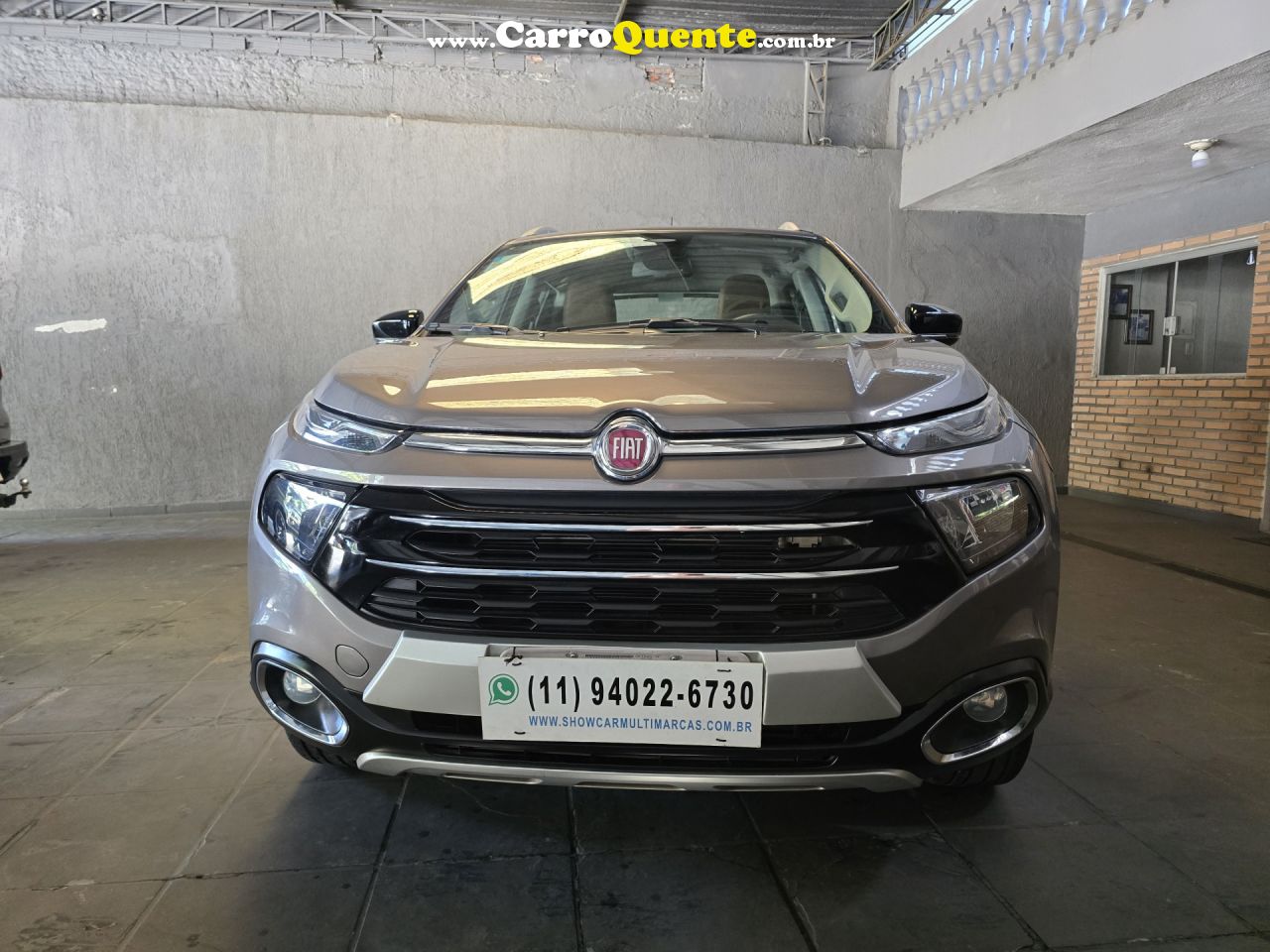 FIAT   TORO VOLCANO 2.0 16V 4X4 TB DIESEL AUT.   CINZA 2019 2.0 DIESEL - Loja