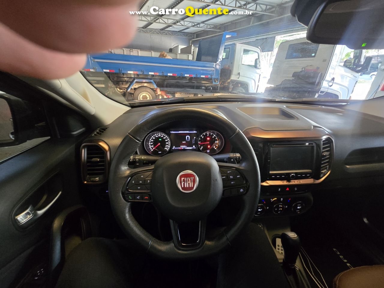 FIAT   TORO VOLCANO 2.0 16V 4X4 TB DIESEL AUT.   CINZA 2019 2.0 DIESEL - Loja
