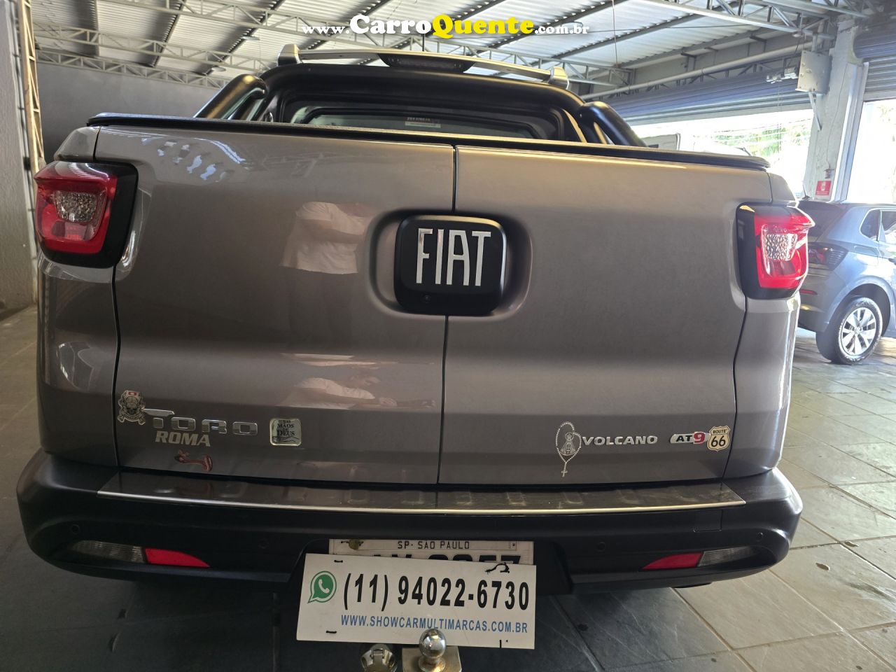 FIAT   TORO VOLCANO 2.0 16V 4X4 TB DIESEL AUT.   CINZA 2019 2.0 DIESEL - Loja