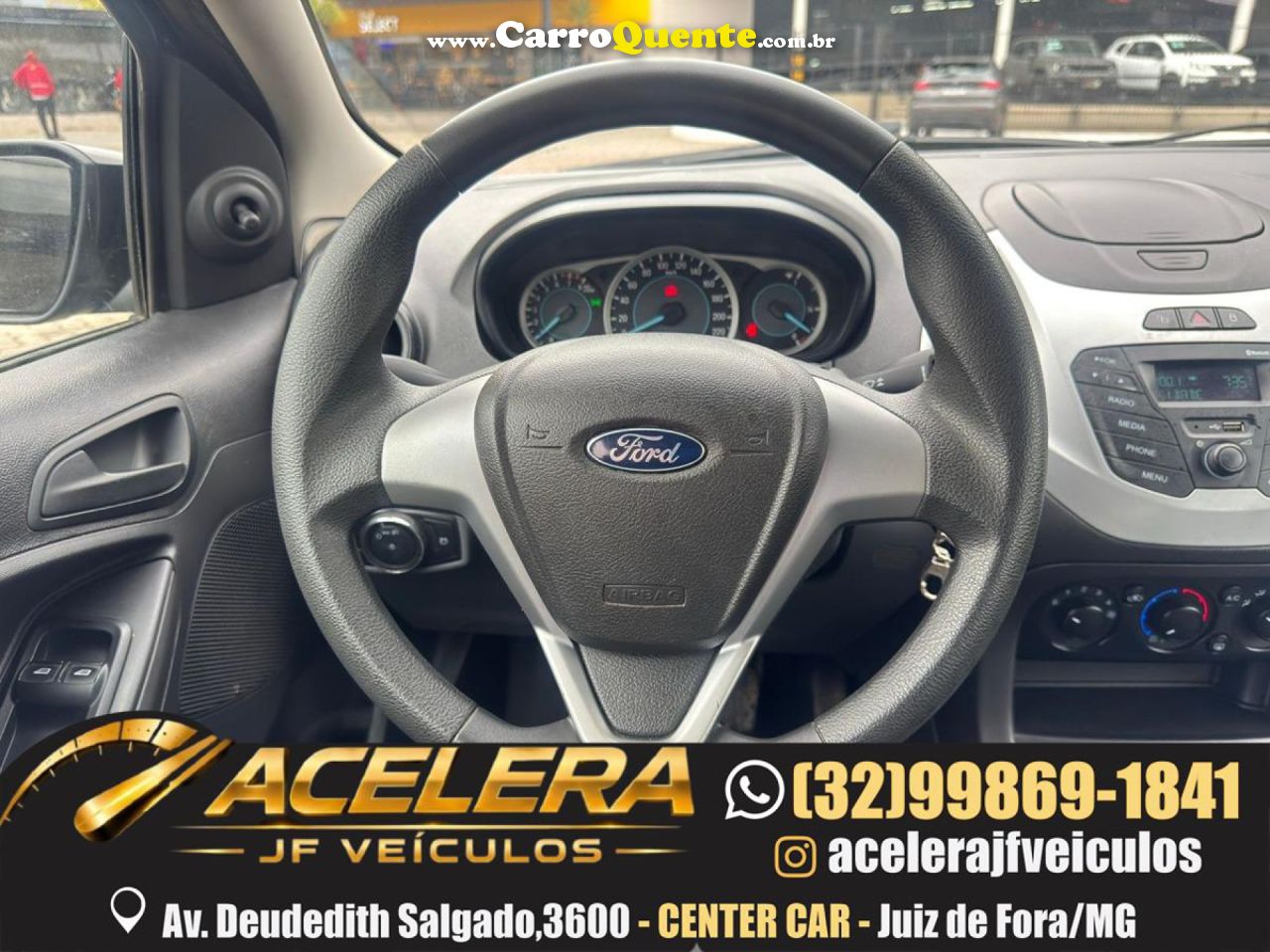FORD   KA 1.5 SESE PLUS 16V FLEX 5P   PRETO 2015 1.5 FLEX - Loja