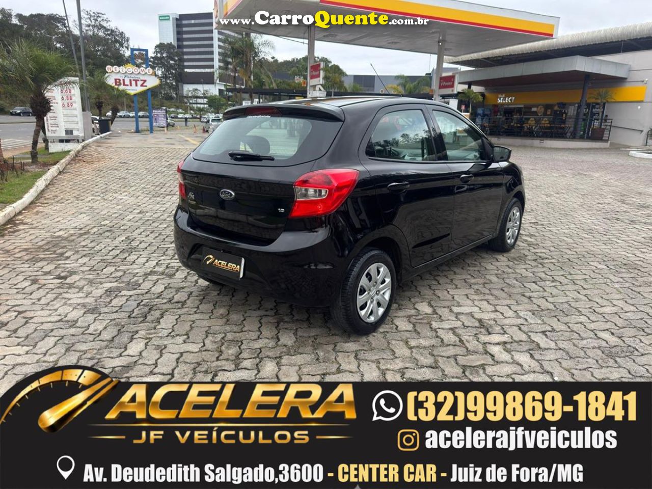 FORD   KA 1.5 SESE PLUS 16V FLEX 5P   PRETO 2015 1.5 FLEX - Loja