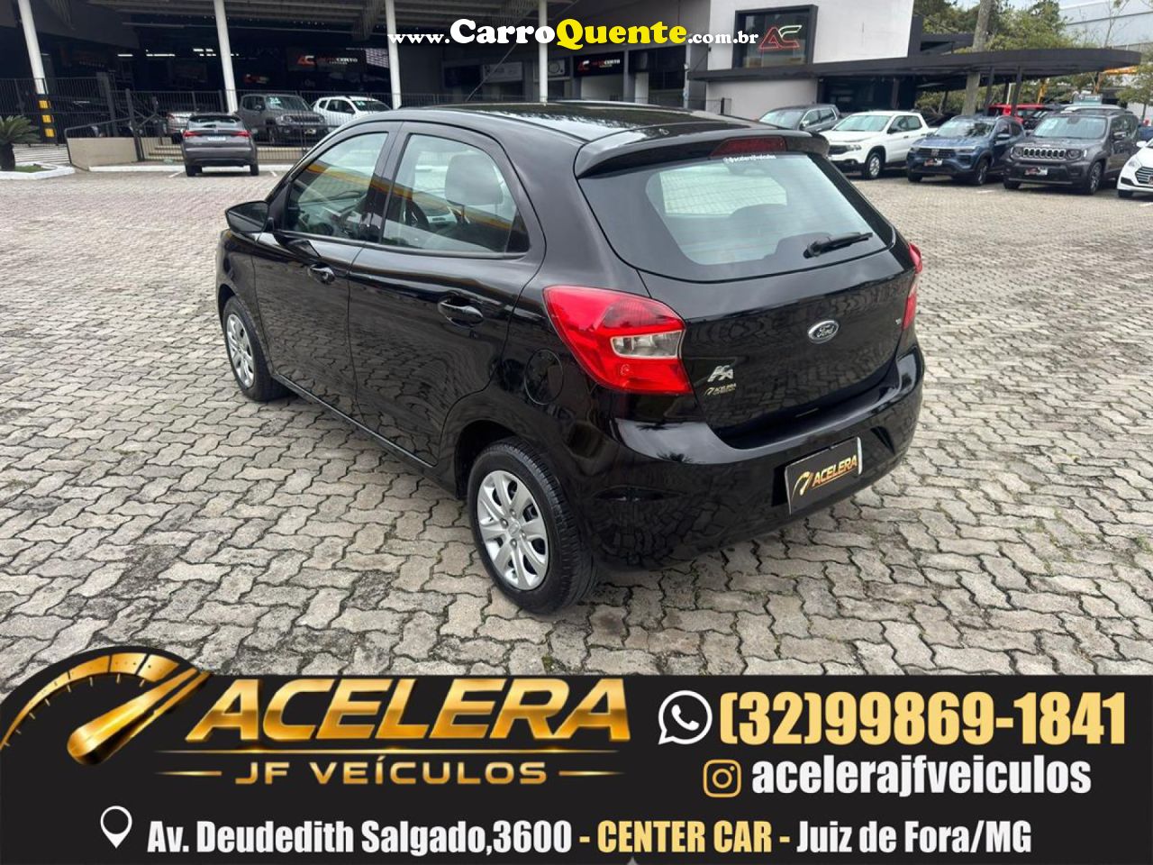 FORD   KA 1.5 SESE PLUS 16V FLEX 5P   PRETO 2015 1.5 FLEX - Loja
