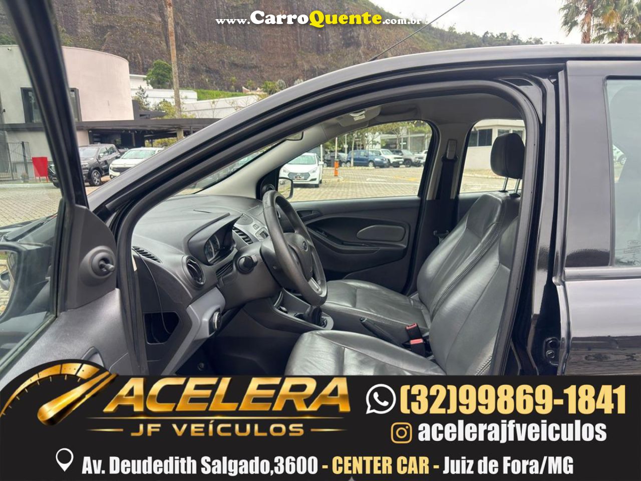 FORD   KA 1.5 SESE PLUS 16V FLEX 5P   PRETO 2015 1.5 FLEX - Loja