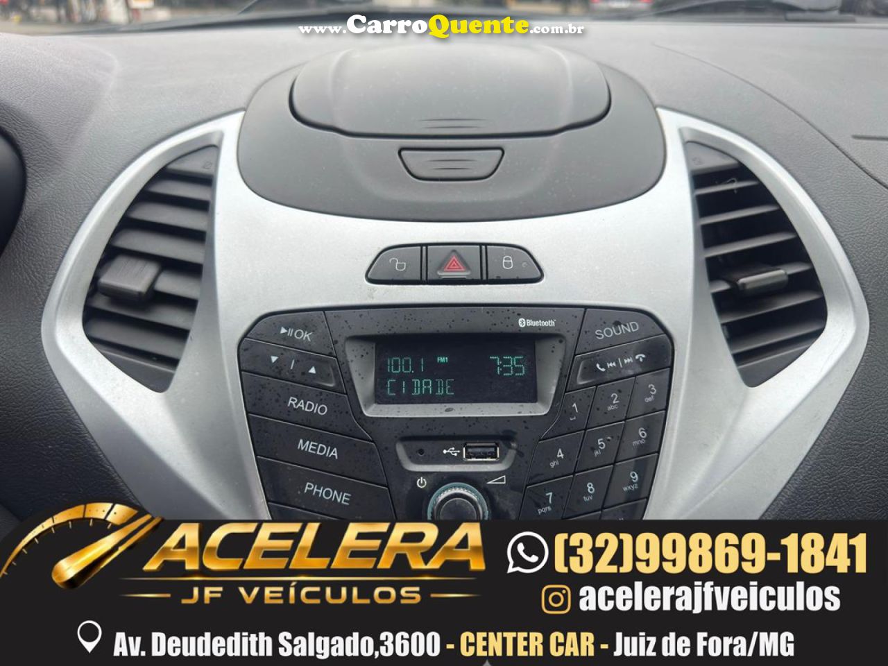 FORD   KA 1.5 SESE PLUS 16V FLEX 5P   PRETO 2015 1.5 FLEX - Loja