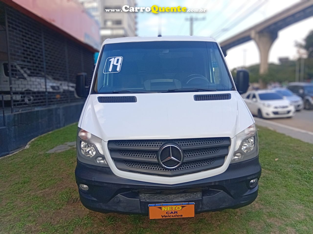 MERCEDES-BENZ   SPRINTER 313 FURGÃO LONGO 2.2 129CV DIES   BRANCO 2019 2.2 DIESEL - Loja