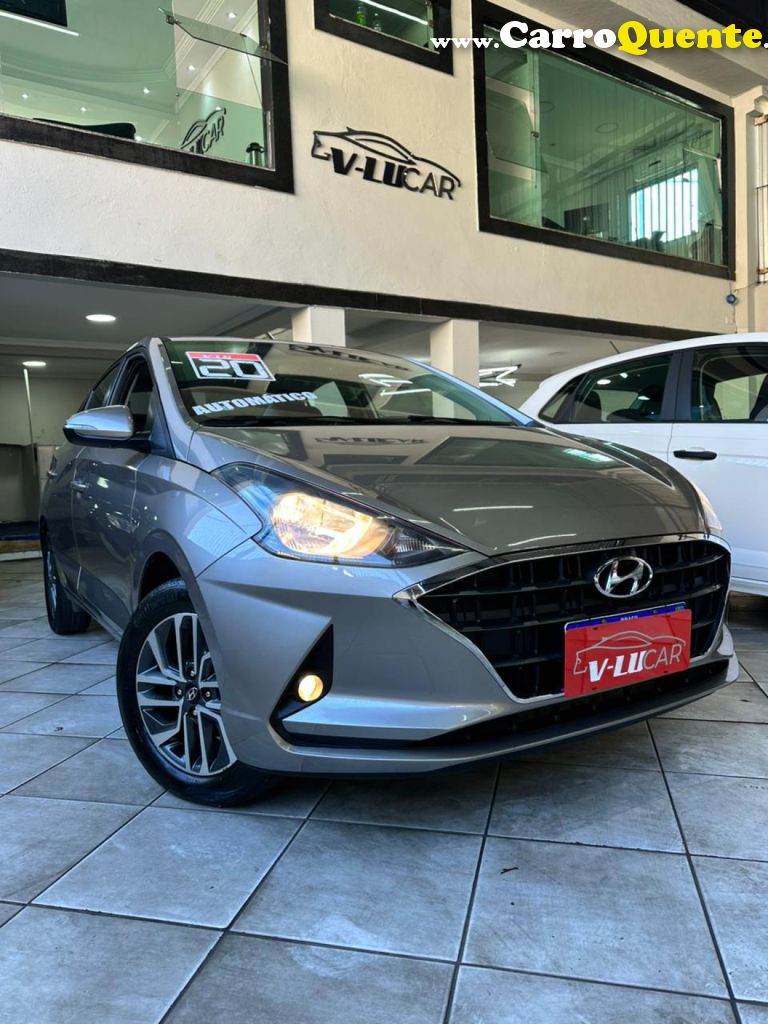 HYUNDAI   HB20S EVOLUTION 1.0 TB FLEX 12V AUT.   PRATA 2020 1.0 FLEX - Loja