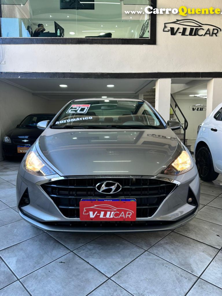 HYUNDAI   HB20S EVOLUTION 1.0 TB FLEX 12V AUT.   PRATA 2020 1.0 FLEX - Loja