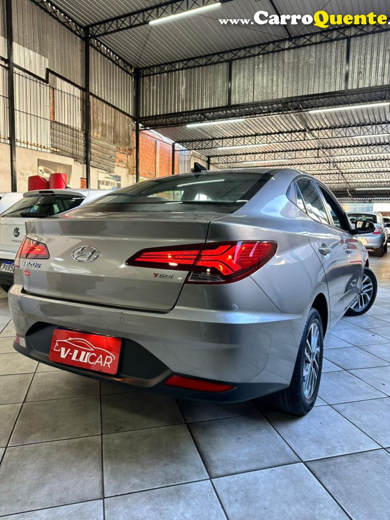 HYUNDAI   HB20S EVOLUTION 1.0 TB FLEX 12V AUT.   PRATA 2020 1.0 FLEX - Loja