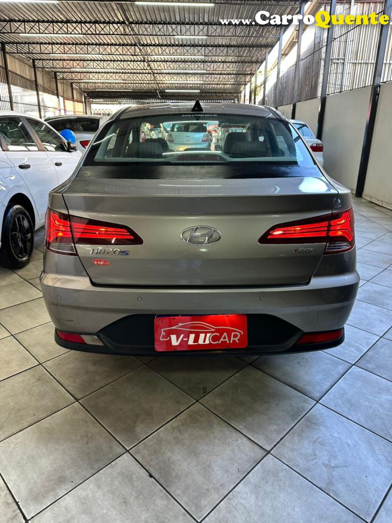 HYUNDAI   HB20S EVOLUTION 1.0 TB FLEX 12V AUT.   PRATA 2020 1.0 FLEX - Loja