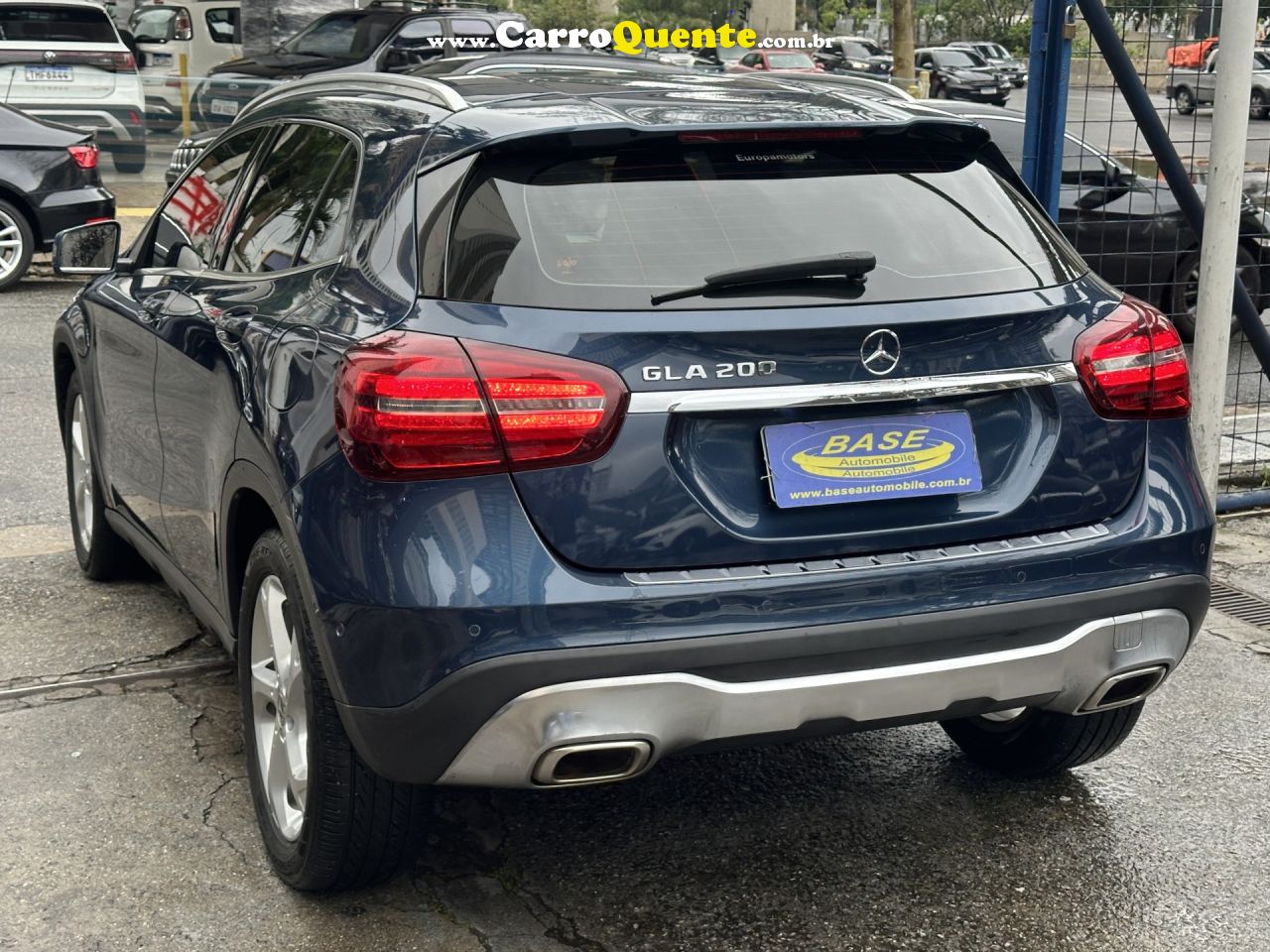 MERCEDES-BENZ   GLA 200 STYLE 1.6 TB 16VFLEX AUT.   AZUL 2020 1.6 FLEX - Loja