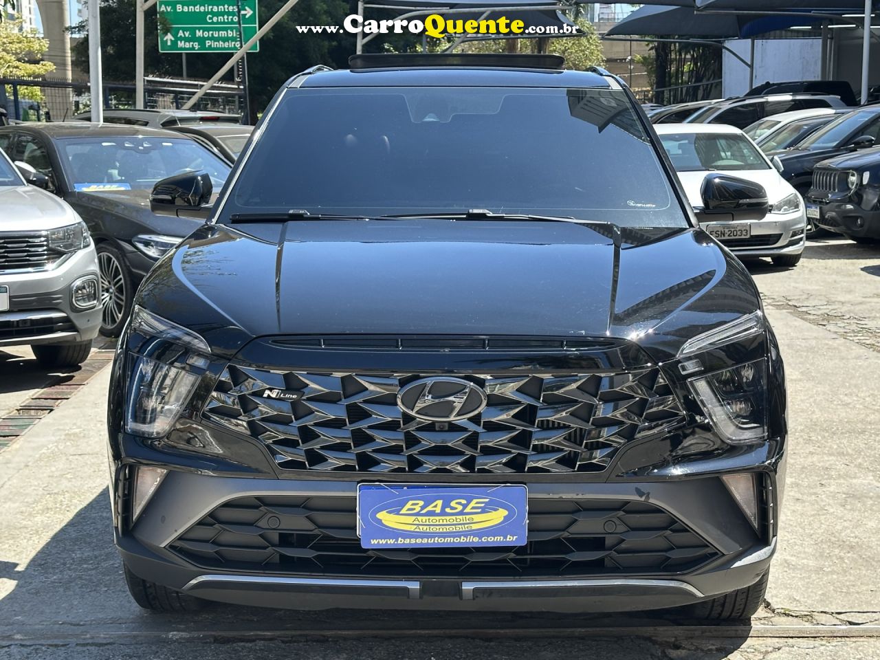 HYUNDAI   CRETA N LINE 1.0 TB 12V FLEX AUT.   PRETO 2025 1.0 T FLEX - Loja