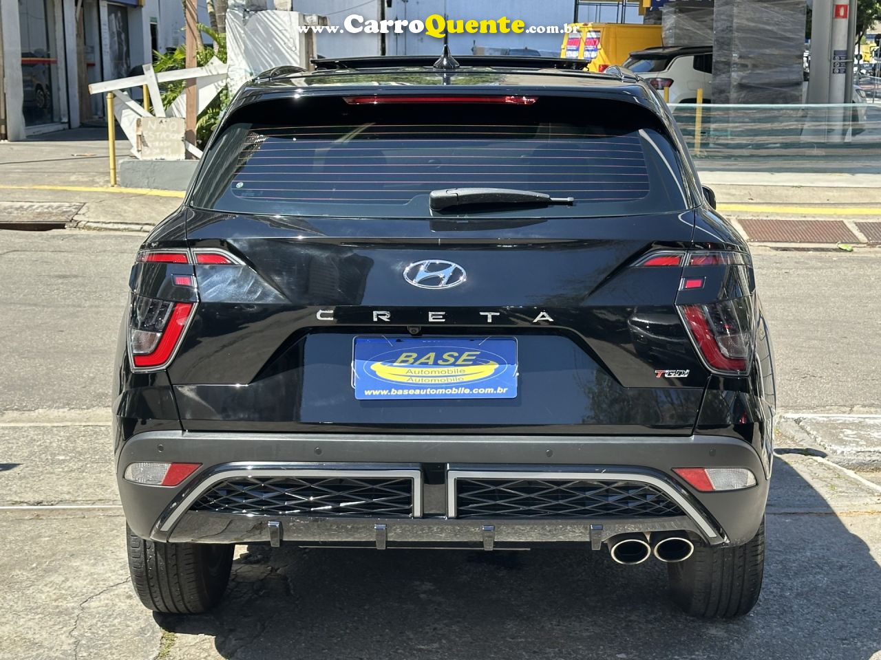 HYUNDAI   CRETA N LINE 1.0 TB 12V FLEX AUT.   PRETO 2025 1.0 T FLEX - Loja