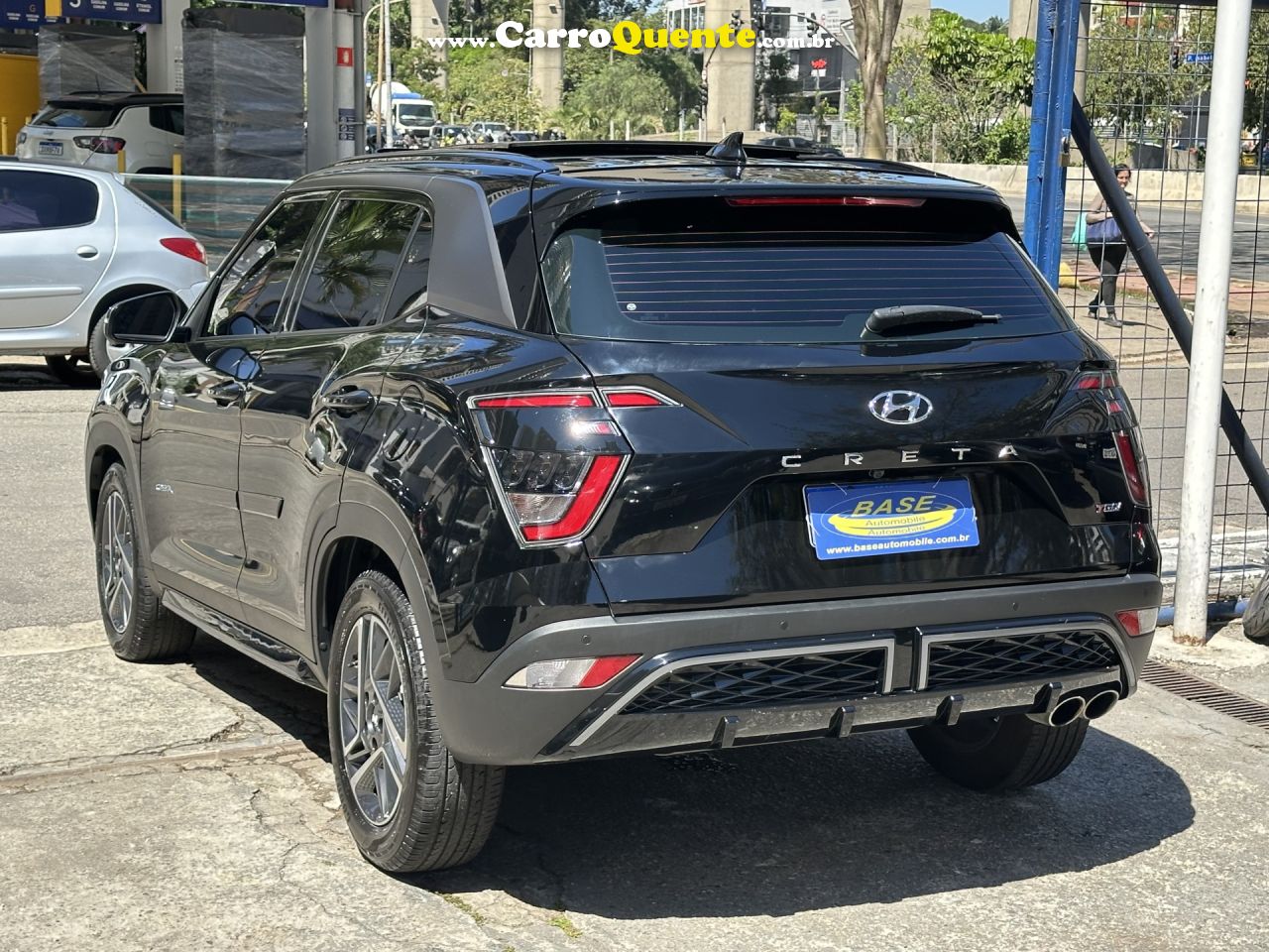 HYUNDAI   CRETA N LINE 1.0 TB 12V FLEX AUT.   PRETO 2025 1.0 T FLEX - Loja