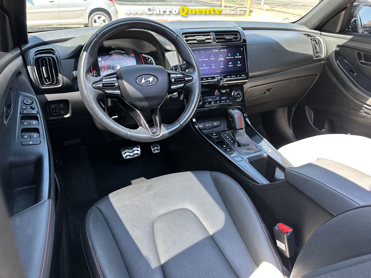 HYUNDAI   CRETA N LINE 1.0 TB 12V FLEX AUT.   PRETO 2025 1.0 T FLEX - Loja