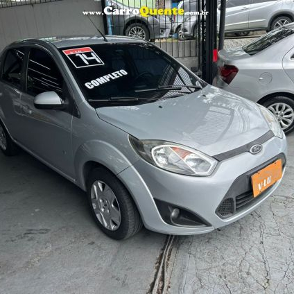 FORD   FIESTA SEDAN SE 1.6 8V FLEX 4P   PRATA 2014 1.6 FLEX