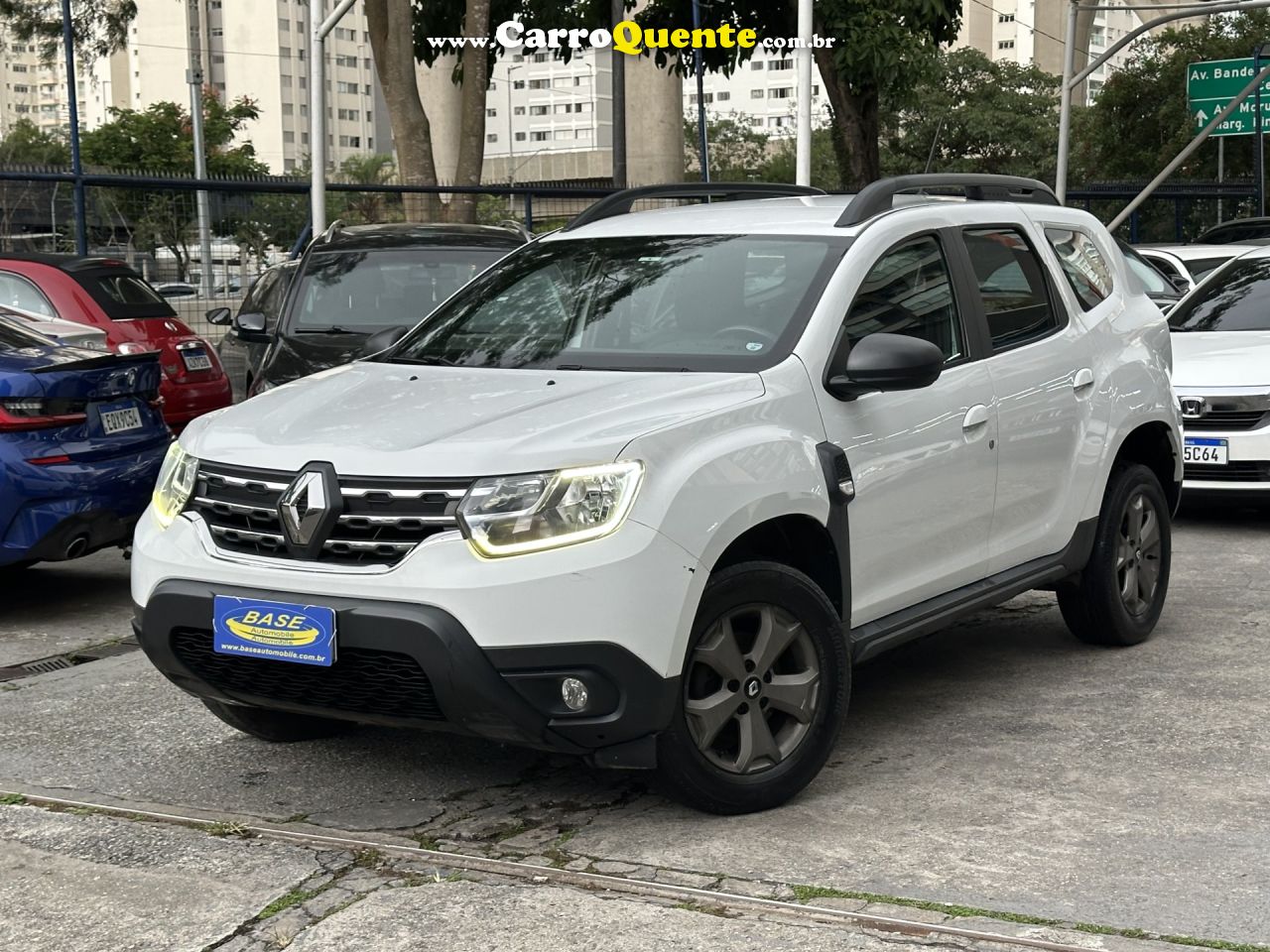 RENAULT   DUSTER INTENSE 1.6 16V FLEX MEC.   BRANCO 2024 1.6 FLEX - Loja