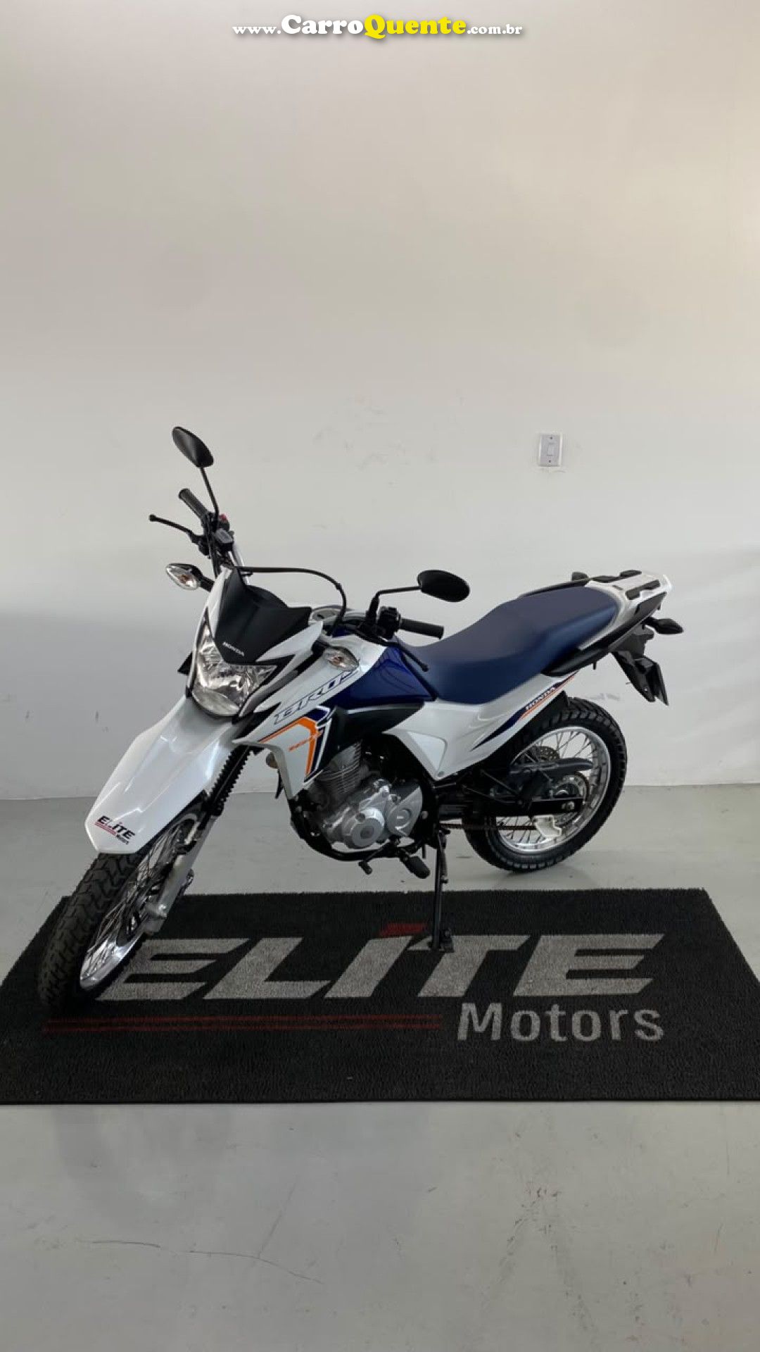 HONDA   NXR 160 BROS ESDD FLEXONE   BRANCO 2024 160 FLEX - Loja