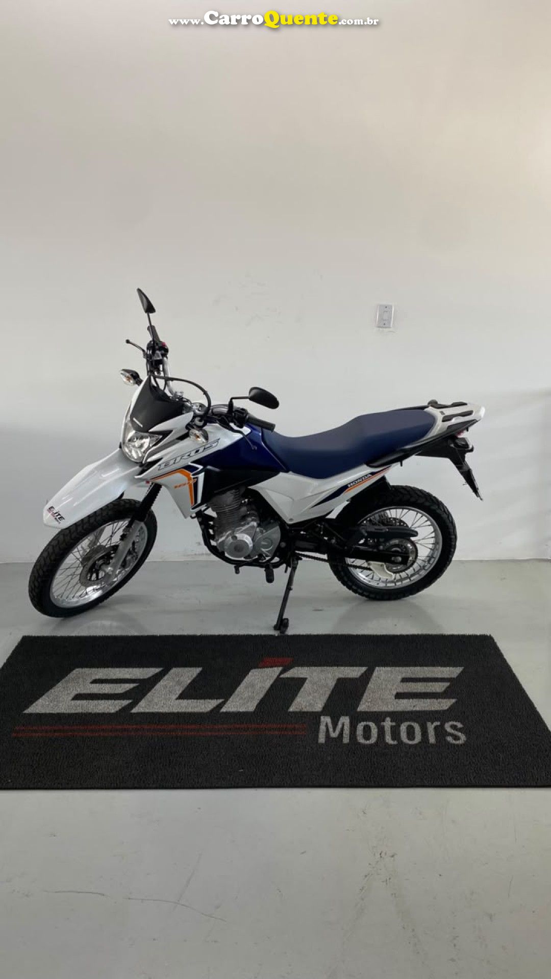 HONDA   NXR 160 BROS ESDD FLEXONE   BRANCO 2024 160 FLEX - Loja