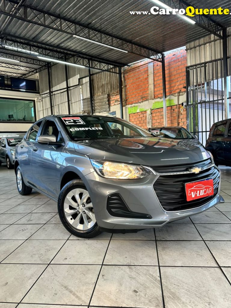 CHEVROLET   ONIX SEDAN PLUS LT 1.0 12V FLEX 4P MEC.   CINZA 2023 1.0 FLEX - Loja