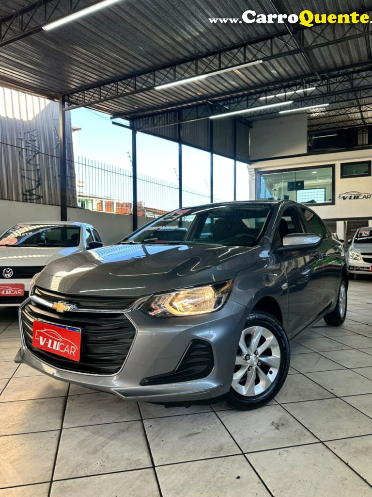 CHEVROLET   ONIX SEDAN PLUS LT 1.0 12V FLEX 4P MEC.   CINZA 2023 1.0 FLEX - Loja