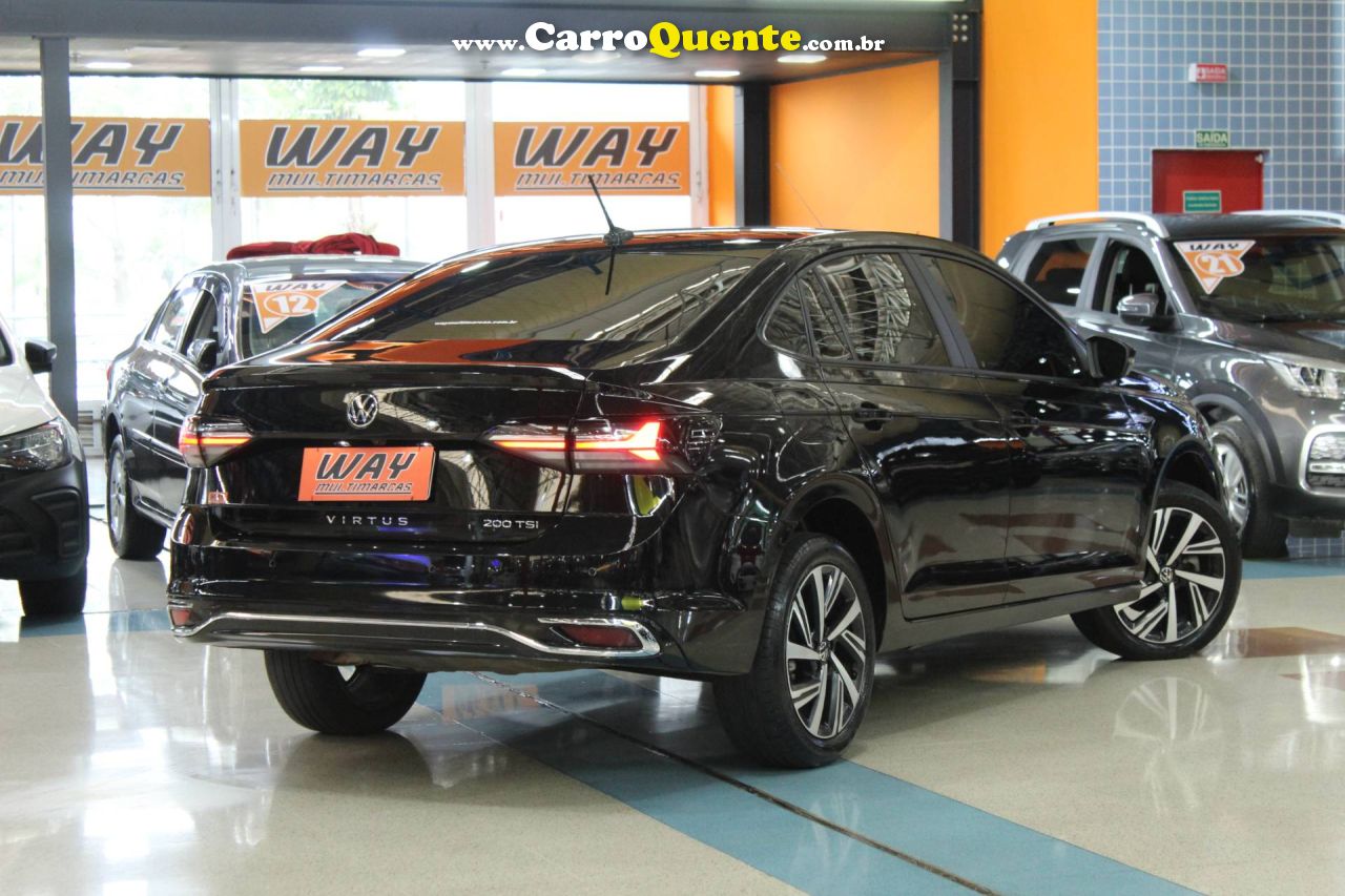 VOLKSWAGEN VIRTUS 1.0 200 TSI HIGHLINE 2024 - Loja