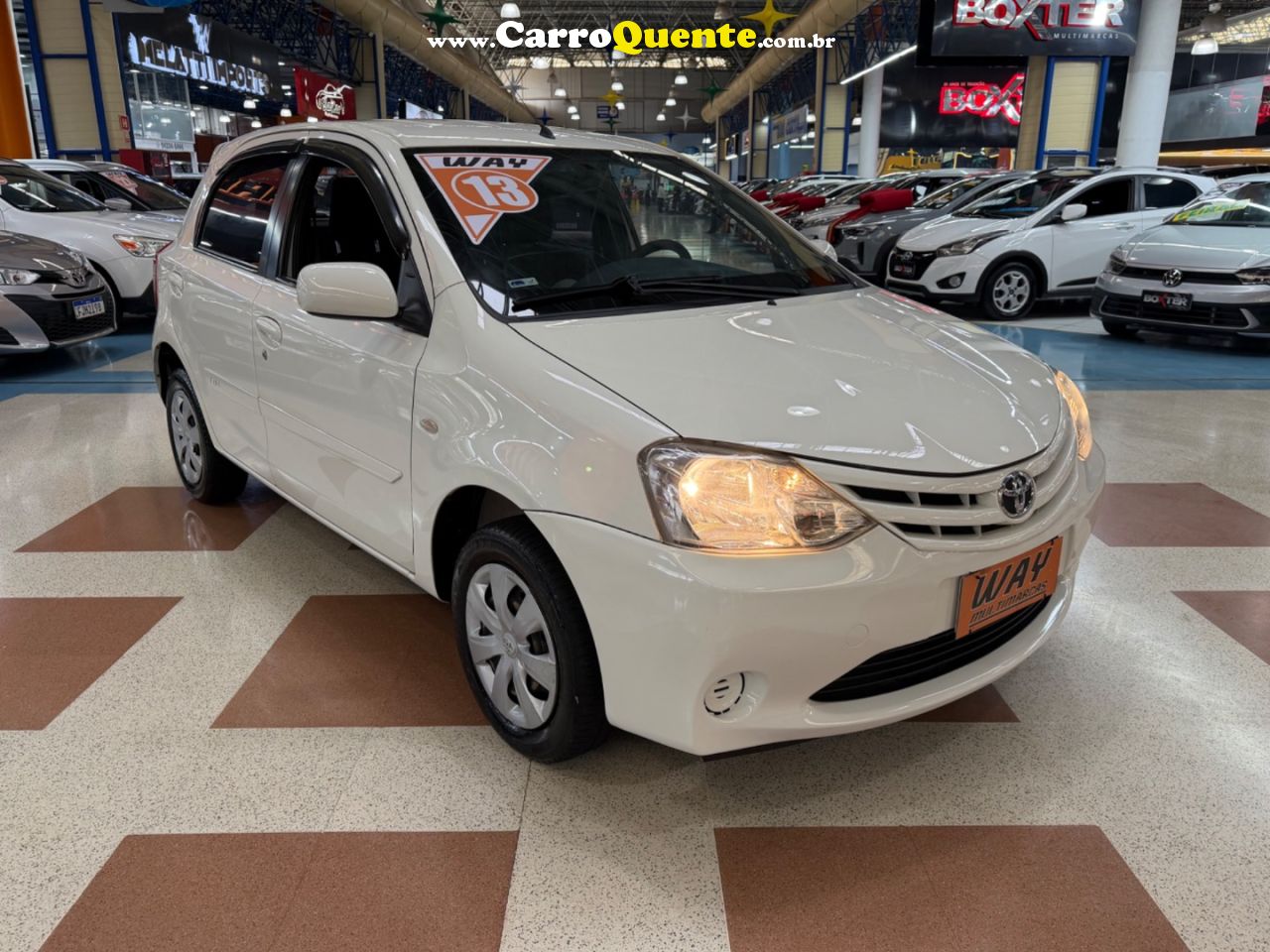 TOYOTA ETIOS 1.3 XS 16V 2013 - Loja