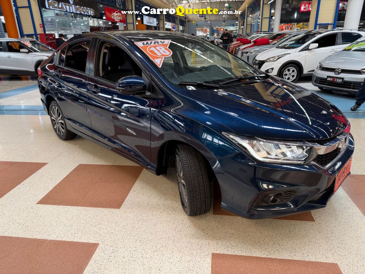 HONDA CITY 1.5 EXL 16V 2018 - Loja