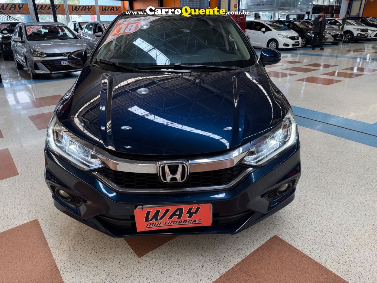 HONDA CITY 1.5 EXL 16V 2018 - Loja