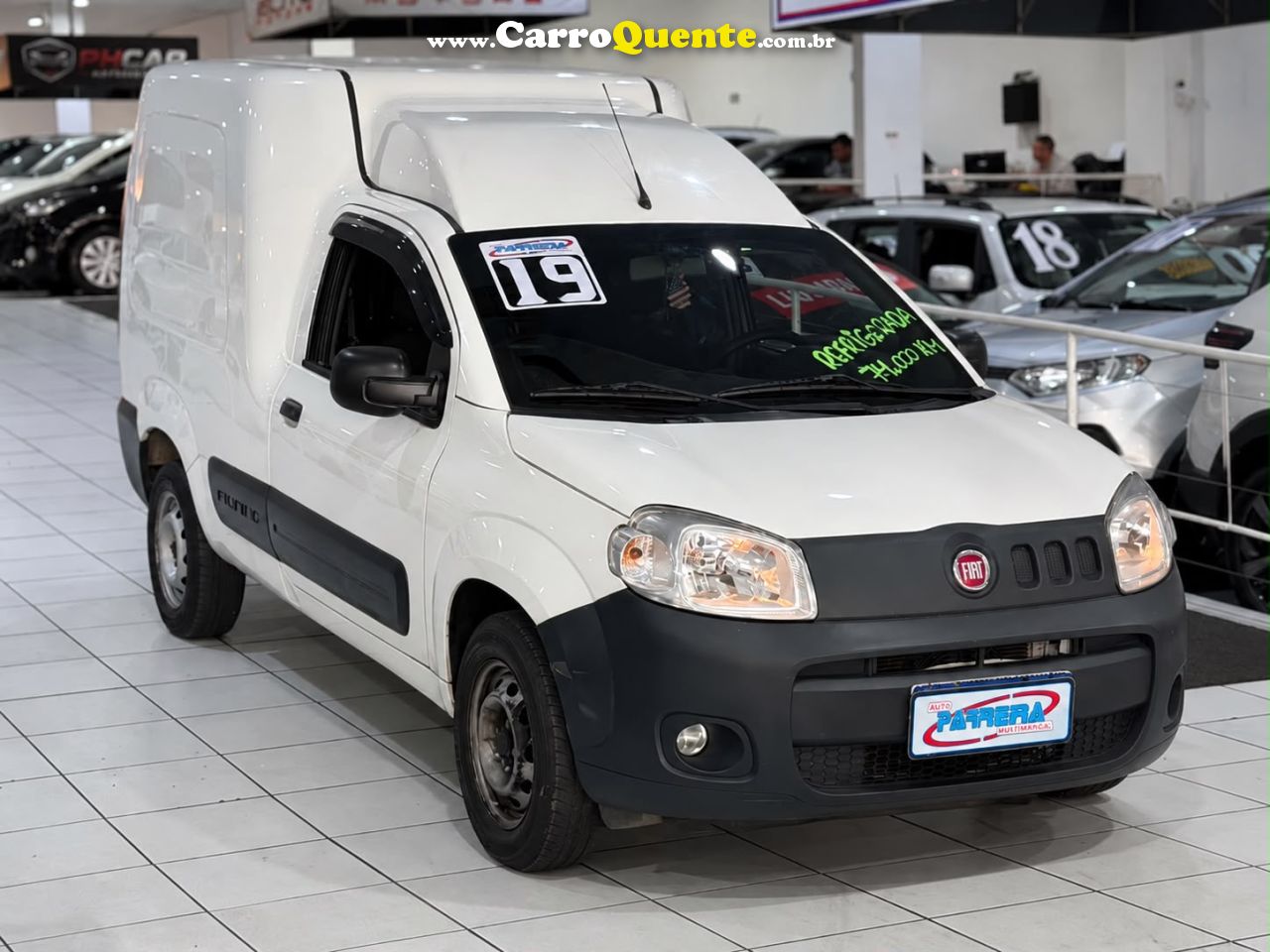 FIAT FIORINO 1.4 MPI FURGAO HARD WORKING 8V 2019 - Loja