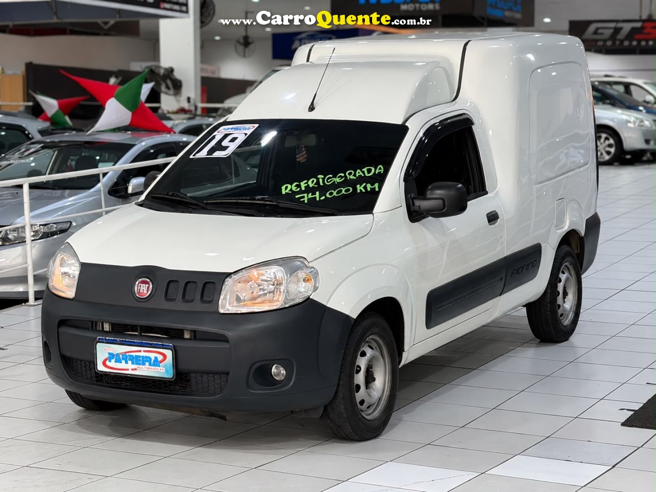 FIAT FIORINO 1.4 MPI FURGAO HARD WORKING 8V 2019 - Loja