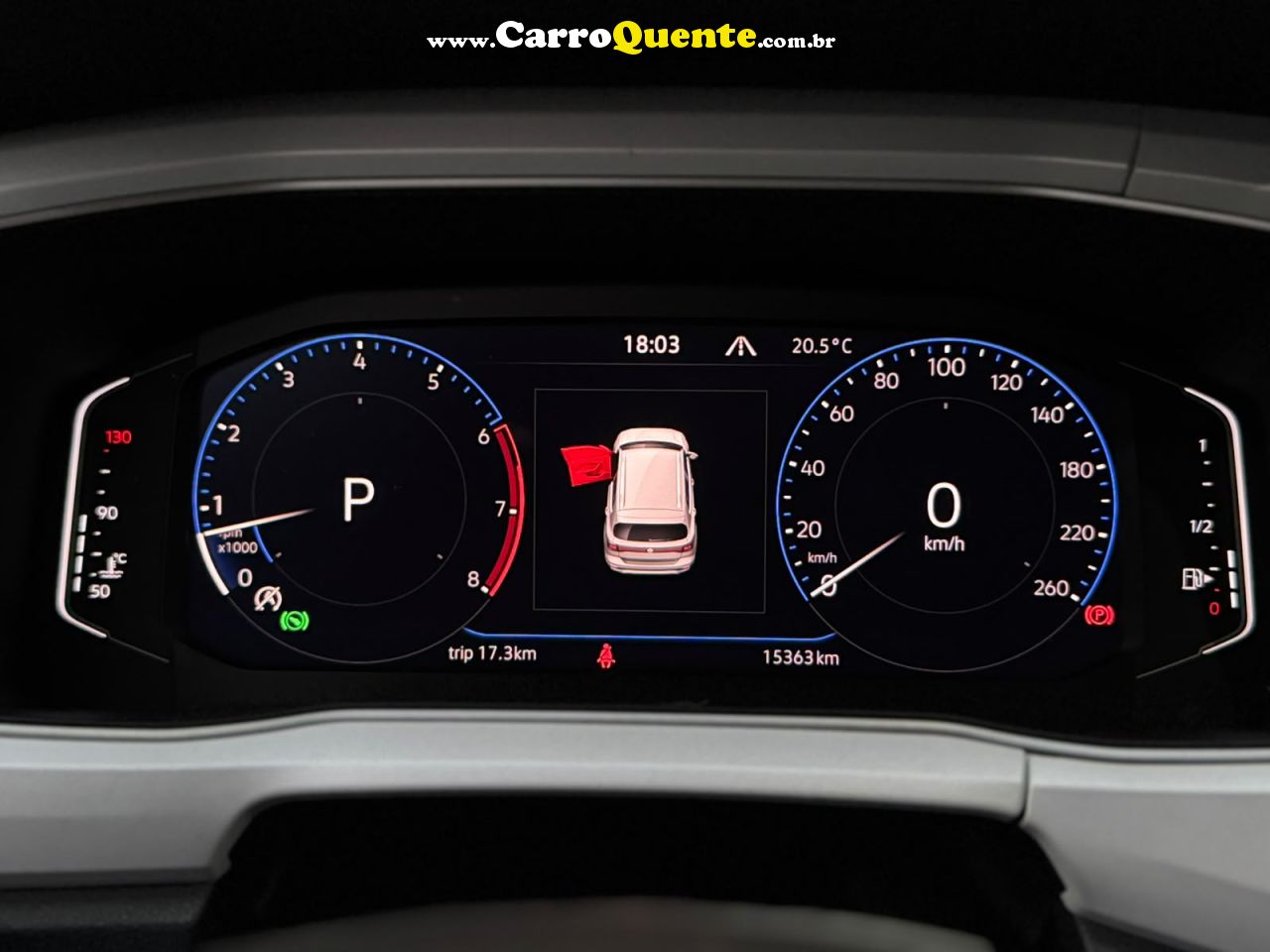 VOLKSWAGEN T-CROSS 1.4 250 TSI TOTAL HIGHLINE 2021 - Loja