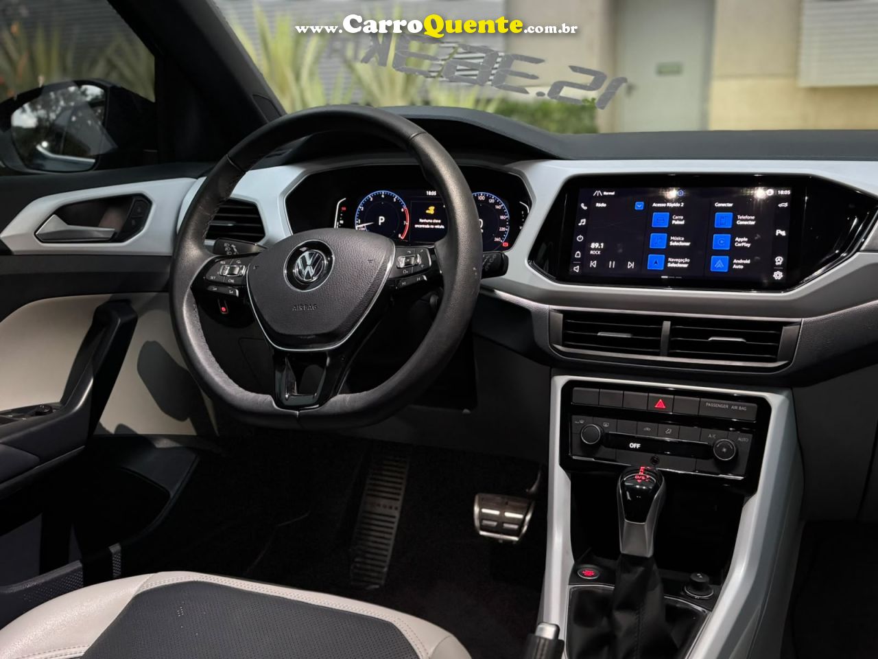VOLKSWAGEN T-CROSS 1.4 250 TSI TOTAL HIGHLINE 2021 - Loja