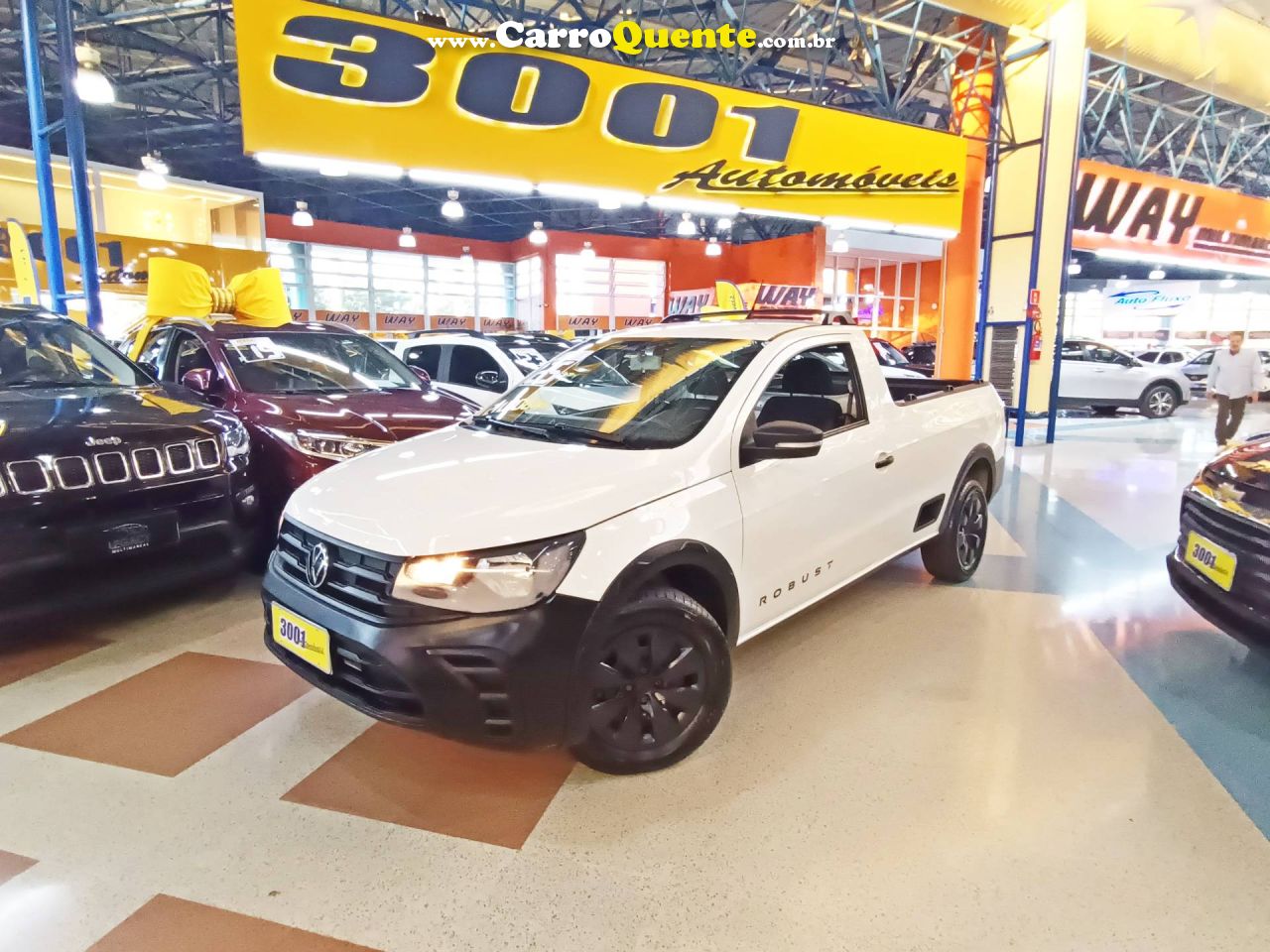 VOLKSWAGEN SAVEIRO 1.6 MSI ROBUST CS 16V 2025 - Loja
