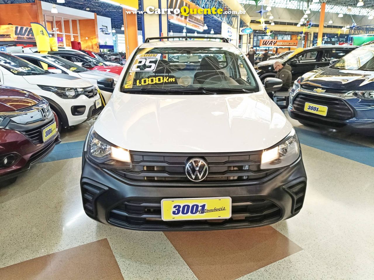 VOLKSWAGEN SAVEIRO 1.6 MSI ROBUST CS 16V 2025 - Loja