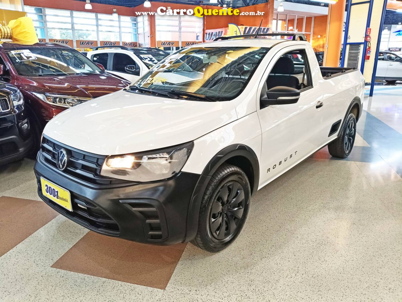VOLKSWAGEN SAVEIRO 1.6 MSI ROBUST CS 16V 2025 - Loja