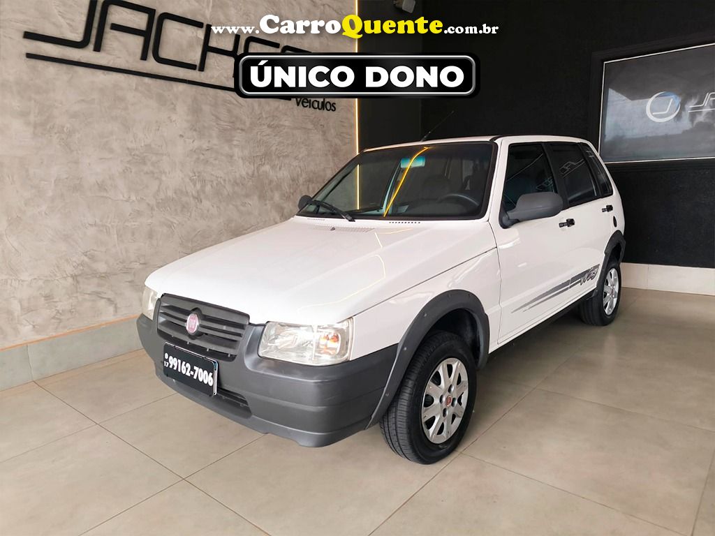 FIAT UNO 1.0 MPI MILLE WAY ECONOMY 8V 2011/2012 - Loja
