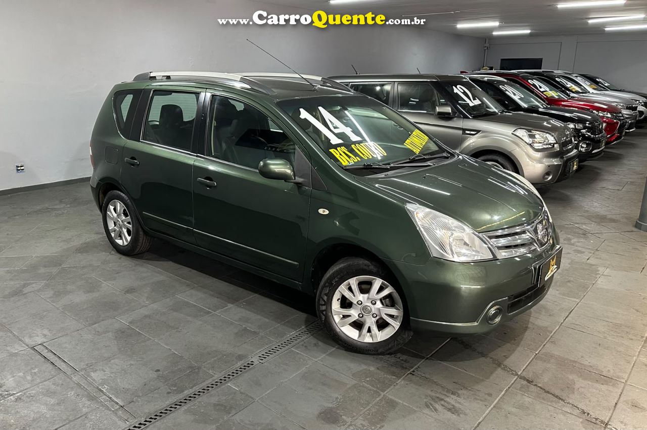NISSAN LIVINA 1.8 S 16V 2014 - Loja