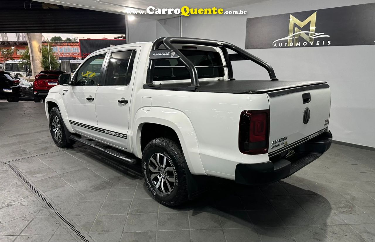 VOLKSWAGEN AMAROK 2.0 DARK LABEL 4X4 CD 16V TURBO INTERCOOLER 2015 - Loja