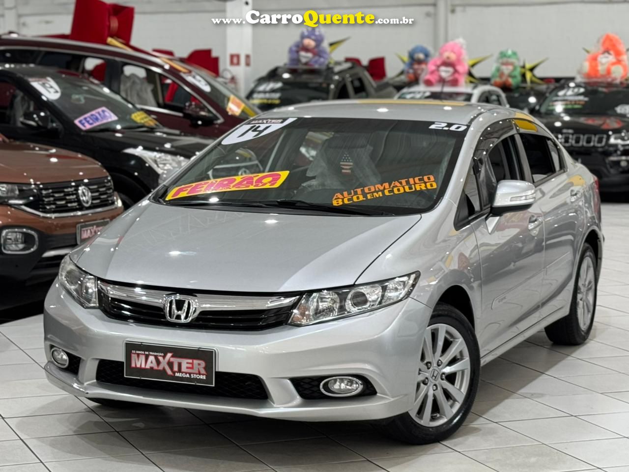HONDA CIVIC 2.0 LXR 16V 2014 - Loja
