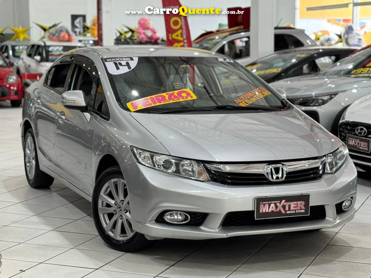 HONDA CIVIC 2.0 LXR 16V 2014 - Loja
